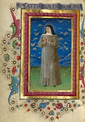 Die heilige Katharina von Bologna